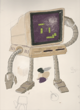 Abe Color Sketch